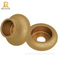 Brazed Stone Edging Wheels Diamond Grinding Wheel Cup for Quartz Stone
